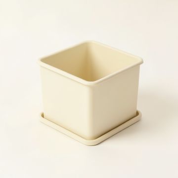 Wren Bend Empty Planter - Ivory (synthetic illustration; no displayed measurements)