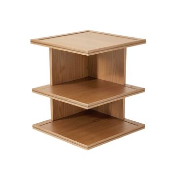 Quon Decorative Mid Century Modern 5 Piece Diamond Corner Shelf