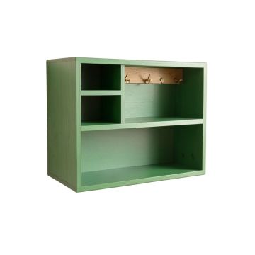 Lake Dell Wall-Mounted Entryway Organizer Shelf - Green