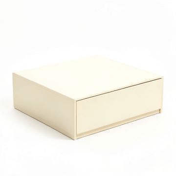 Heath Bluff Desktop Monitor Riser - Ivory (synthetic illustration; no displayed measurements)