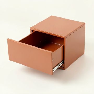 Holly Crossing Under-Desk Drawer Unit - Terracotta (synthetic illustration; no displayed measurements)