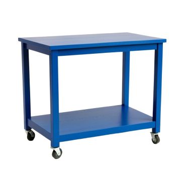 Briar Crossing Empty Rolling Workshop Cart - Blue