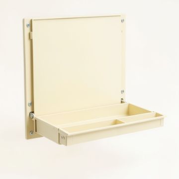Hill Dale Empty Wall-Mounted Tool Organizer Panel - Cream (synthetic illustration; no displayed measurements)