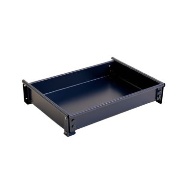 Aspen Field Empty Under-Desk Cable Tray - Navy