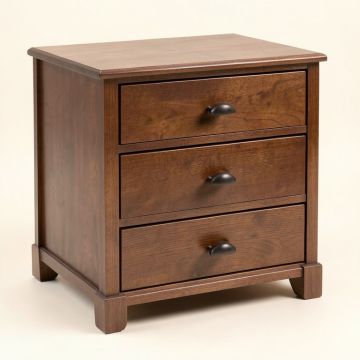 Preston Ridge 3 Drawer Nightstand (synthetic illustration; no displayed measurements)