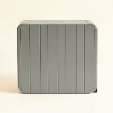 Fern Bluff Narrow Outdoor Storage Bench - Gray (synthetic illustration; no displayed measurements)