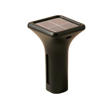 Black Solar Powered Integrated Led