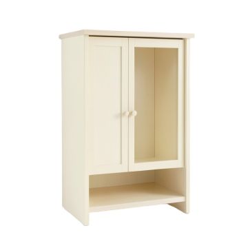 Linden Branch Wall-Mounted Laundry Cabinet - Cream
