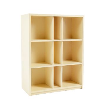 Ash Dale Freestanding Bookcase - Cream