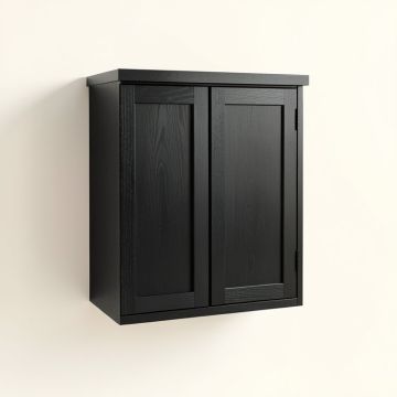 Alder Arc Wall-Mounted Laundry Cabinet (synthetic illustration; no displayed measurements)