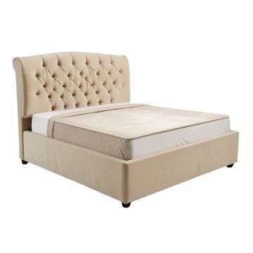 Dipi Queen Tufted Upholstered Standard Bed