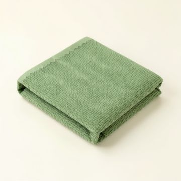 Dawn Edge Bath Towel - Green (synthetic illustration; no displayed measurements)
