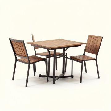 Chestnut Street 3 Piece Bistro Set (synthetic illustration; no displayed measurements)