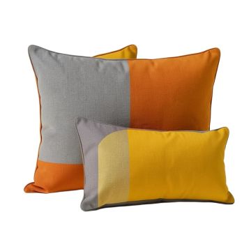 Sunsets Indoor/Outdoor, Removable Cover Pillow, & 1 Lumbar Pillow