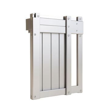 European Modern Sliding Single Track Barn Door Hardware Kit