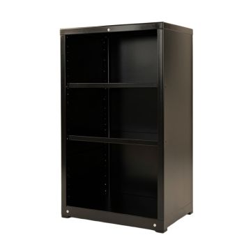 Steel Storage Cabinet 5 Shelf Metal Storage Cabinet With 4 Adjustable Shelves (synthetic illustration; no displayed measurements)
