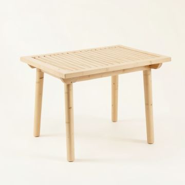 Birch Bend Patio Table - Ivory (synthetic illustration; no displayed measurements)