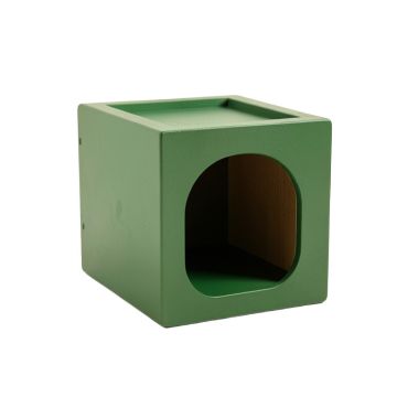 Clay Bend Wall-Mounted Cat Perch - Green