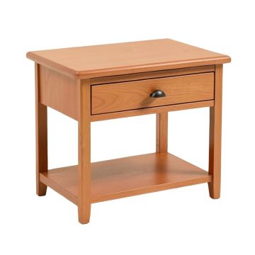 Ash Falls Nightstand - Terracotta
