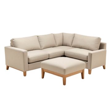Chiniqua 105.1 '' Wide Sofa & Chaise With Ottoman