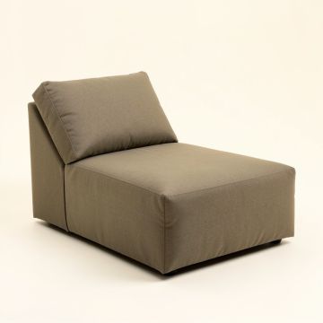Sectional Microfibra Box Cushion Chaise Lounge Slipcover (synthetic illustration; no displayed measurements)