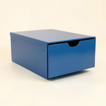 Willow Dell Under-Desk Drawer Unit - Blue (synthetic illustration; no displayed measurements)