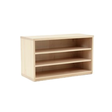 Summit Arc Low Bookcase - Beige