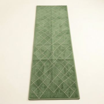Field Crest Narrow Runner Rug - Green (synthetic illustration; no displayed measurements)
