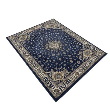 Northington Oriental Blue/Navy Area Rug