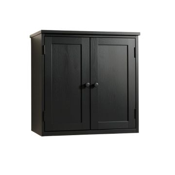 Cove Brook Wall-Mounted Laundry Cabinet - Black (synthetic illustration; no displayed measurements)