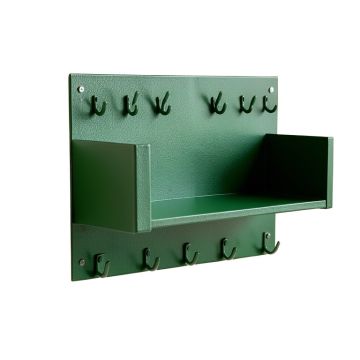 Stone Dale Wall-Mounted Entryway Organizer Shelf - Green