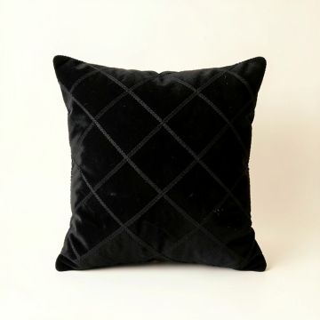 Olive Bridge Filled Accent Pillow - Black (synthetic illustration; no displayed measurements)