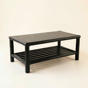 Aspen Falls Coffee Table - Black (synthetic illustration; no displayed measurements)