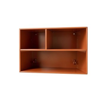Hazel Bend Wall-Mounted Entryway Organizer Shelf - Terracotta