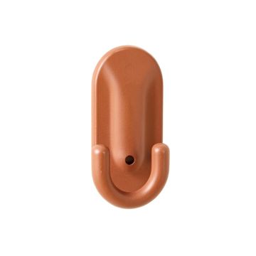 Glen Bridge Wall-Mounted Robe Hook - Terracotta (synthetic illustration; no displayed measurements)
