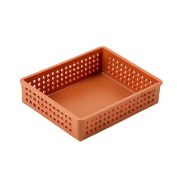 Cedar Canyon Empty Under-Desk Cable Tray - Terracotta