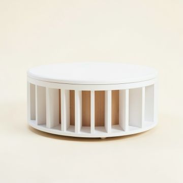 Brook Arc Shoe Storage Bench (synthetic illustration; no displayed measurements)