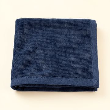Ash Canyon Bath Towel - Navy (synthetic illustration; no displayed measurements)