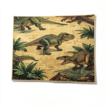 Dinosaur Land Area Rug (synthetic illustration; no displayed measurements)