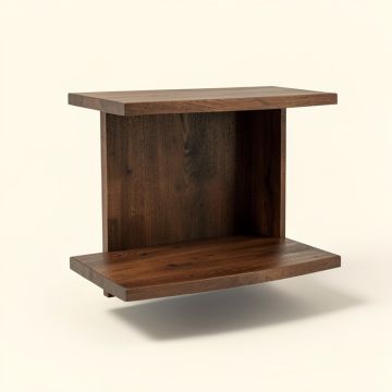 Lohan Mid-Century Wall Shelf (synthetic illustration; no displayed measurements)