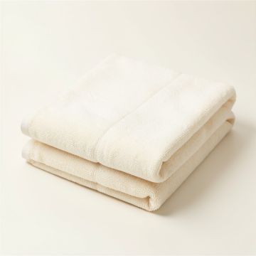 Spruce Bend Bath Towel - Ivory (synthetic illustration; no displayed measurements)