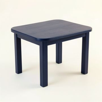 Linden Brook Compact Balcony Table - Navy (synthetic illustration; no displayed measurements)