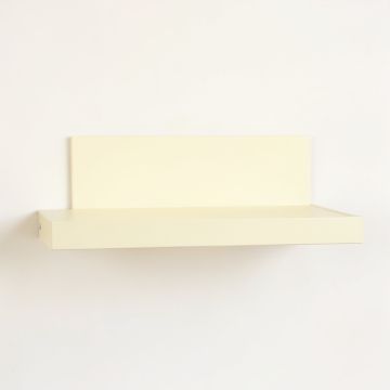 Wren Bluff Wall-Mounted Shelf - Cream (synthetic illustration; no displayed measurements)