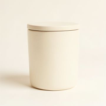 Flint Bluff Storage Canister With Lid - Ivory (synthetic illustration; no displayed measurements)