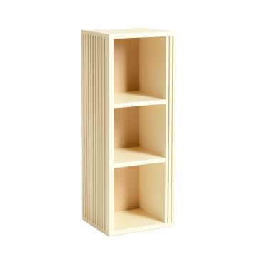 Juniper Bend Narrow Cubby Tower - Ivory