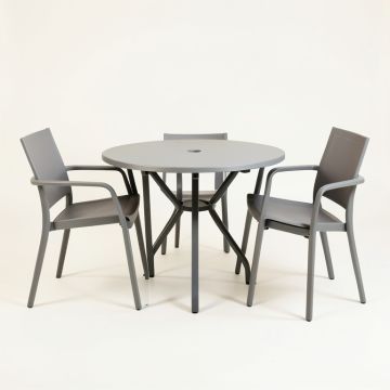 3 Piece Bistro Dining Set (synthetic illustration; no displayed measurements)