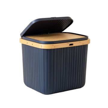 Meadow Brook Laundry Hamper - Navy