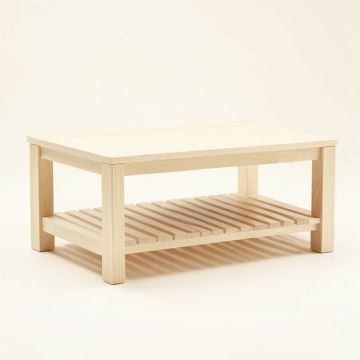 Hill Dell Coffee Table - Ivory (synthetic illustration; no displayed measurements)