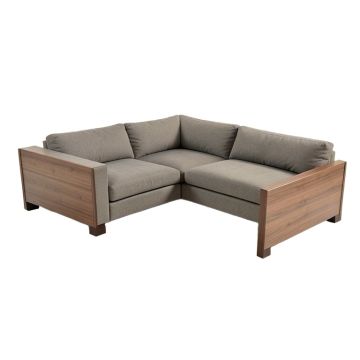 Wolters 101 '' Wide Symmetrical Modular Corner Sectional