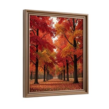 Autumn Trees I By Conrad Knutsen Framed Painting Print